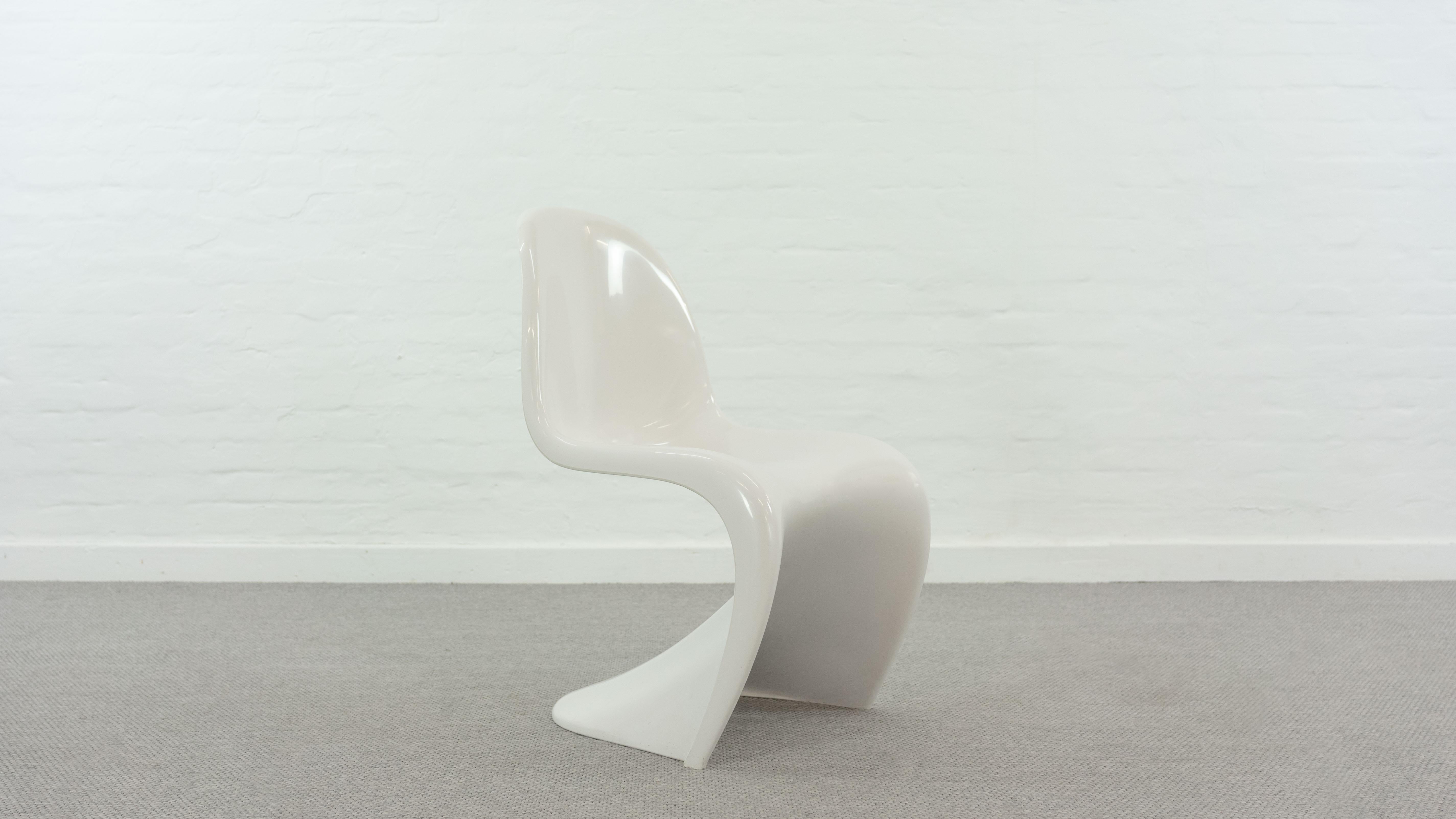 Panton Chair by Verner Panton for Herman Miller / Fehlbaum, in white 1976 For Sale 2