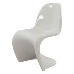Chaise Panton de Verner Panton pour Herman Miller/ Fehlbaum, en blanc 1976