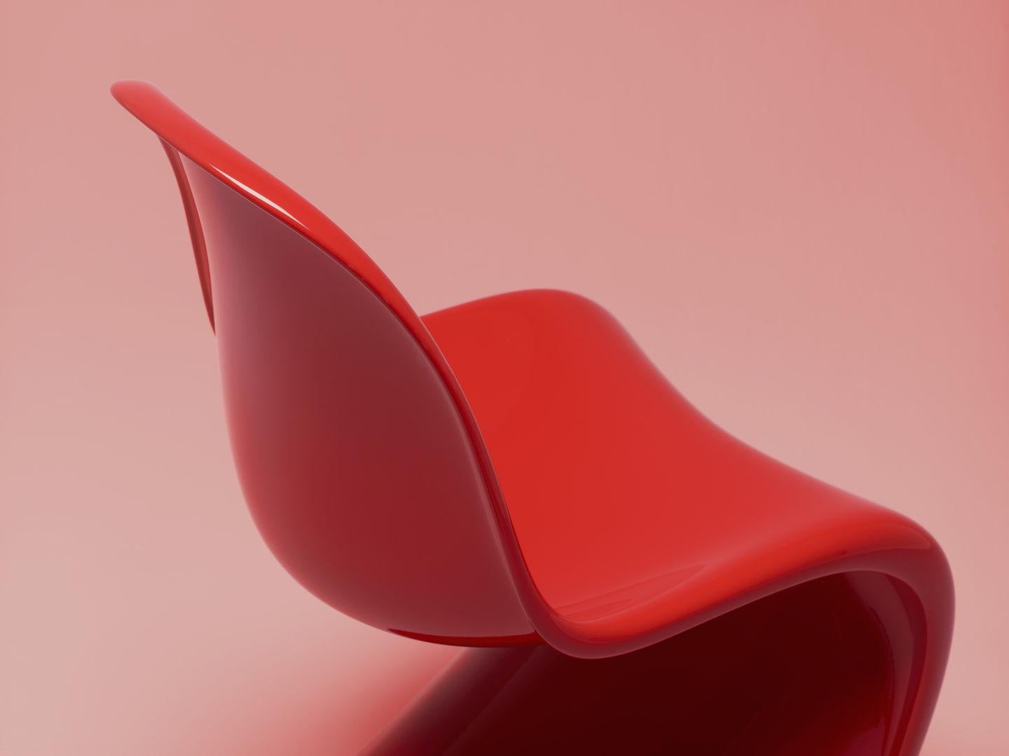 Panton Chair Classic Designed by Verner Panton and Manufactured by Vitra 3