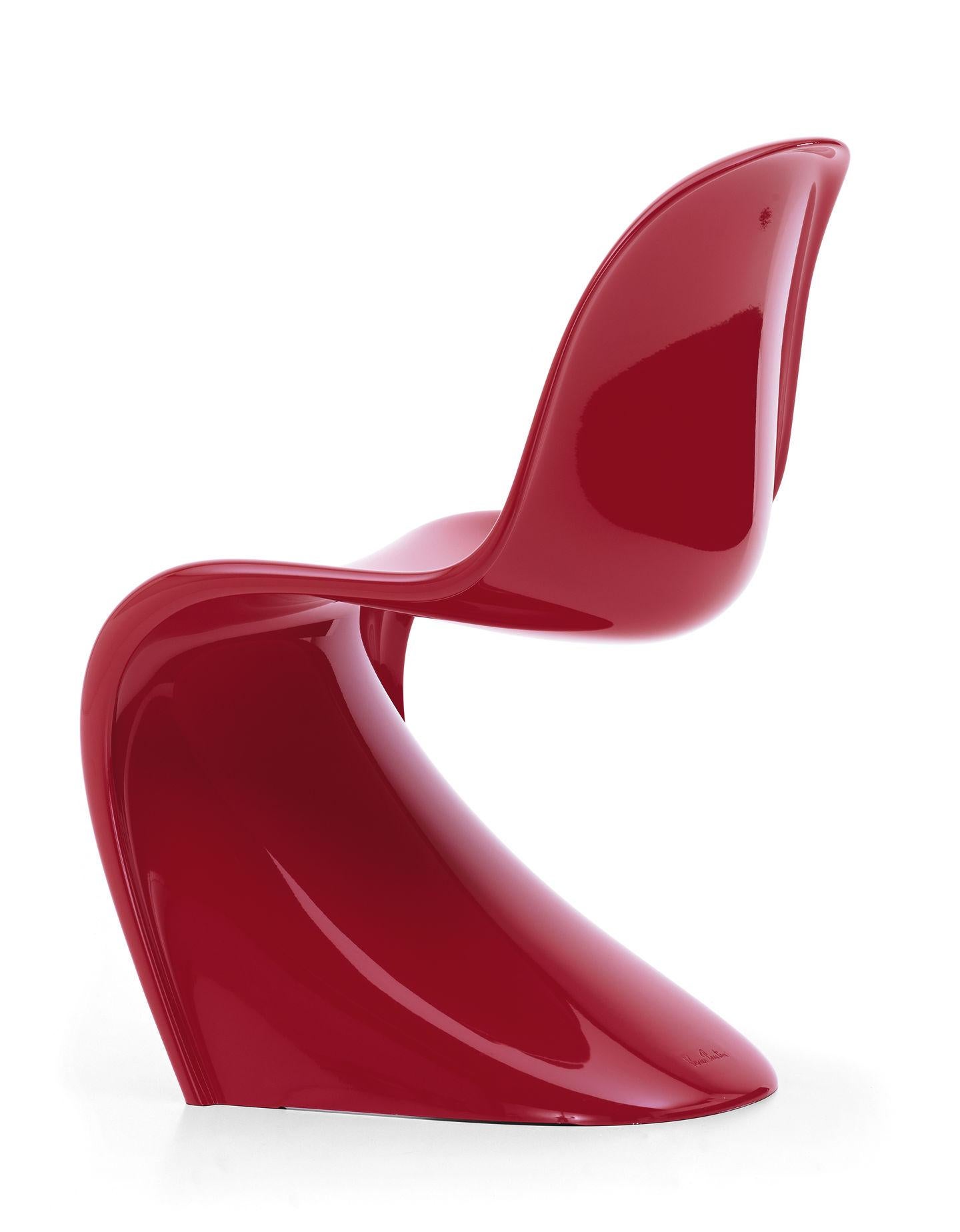Swiss Panton Chair Classic Designed by Verner Panton and Manufactured by Vitra