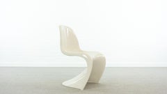 Panton Chair in White by Verner Panton for Fehlbaum / Herman Miller 1979