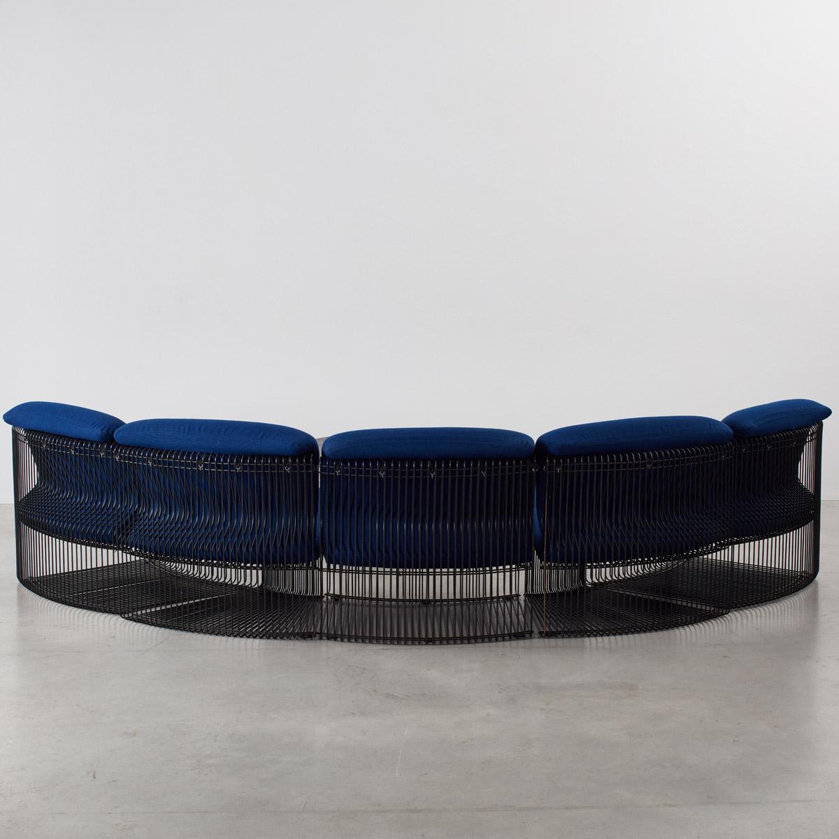 Modern Panton Pantonova Sofa and Table Set for Fritz Hansen, Denmark, circa 1971