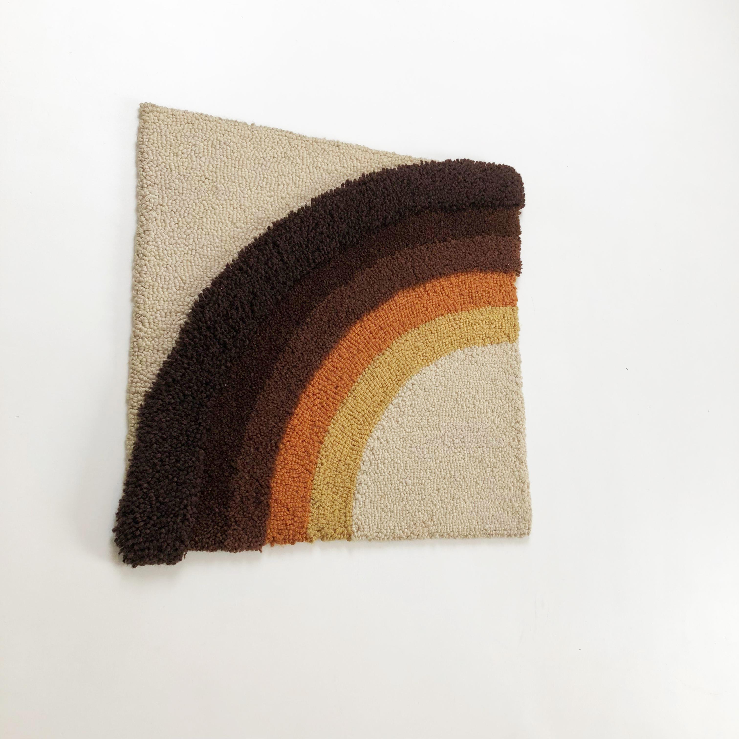 Article:

Wall hanging element


Decade:

1970s


Origin:

Germany


Design:

Ewald Kröner attrib.


This rug is a great example of 1970s pop art interior. Made in high quality handmade macrame weaving technique in Germany in the