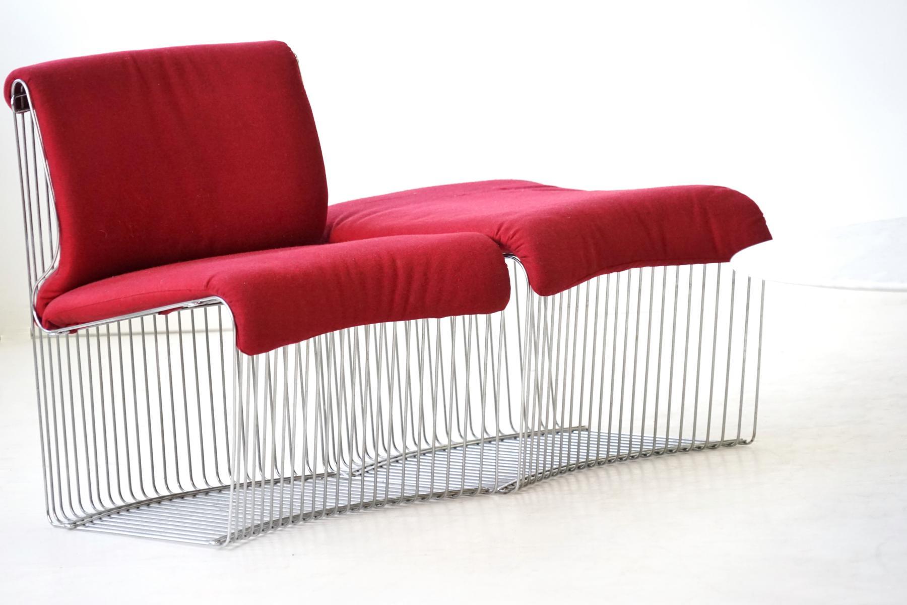 Mid-Century Modern Pantonova Fritz Hansen Verner Panton Chair Sofa Modules Original Fabric