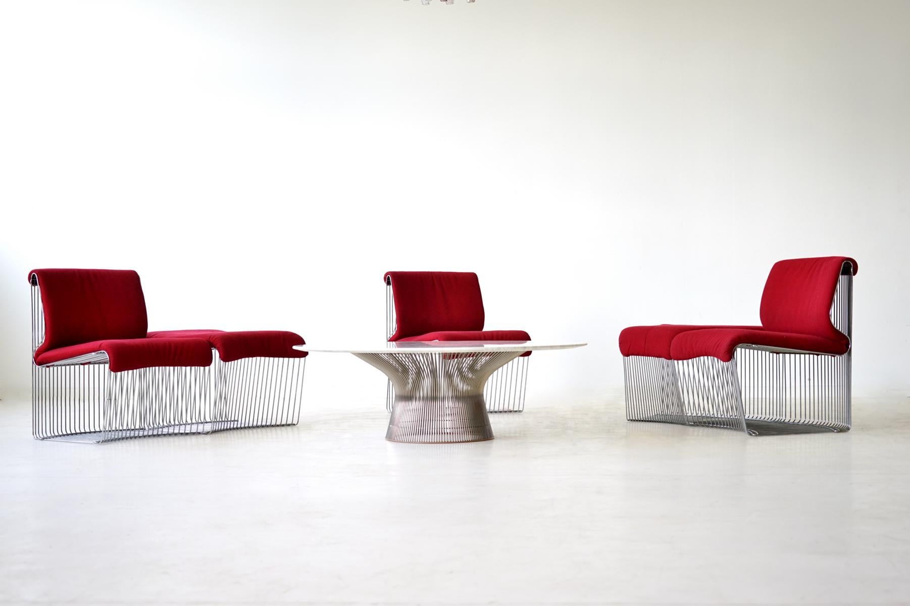 Danish Pantonova Fritz Hansen Verner Panton Chair Sofa Modules Original Fabric