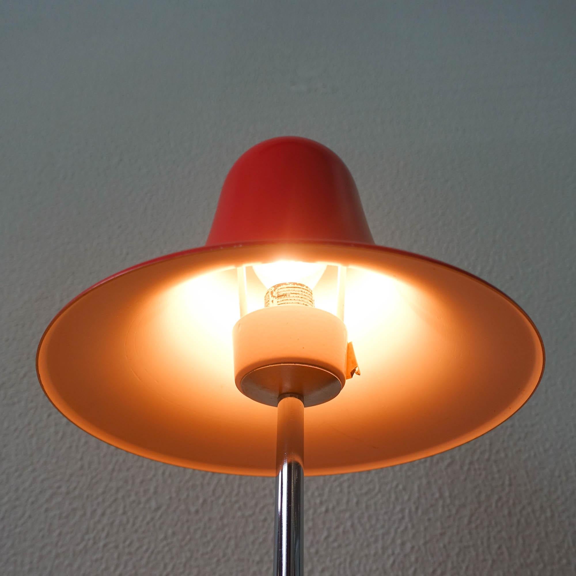 Metal Pantop D Table Lamp by Verner Panton for Elteva Danmark A/S