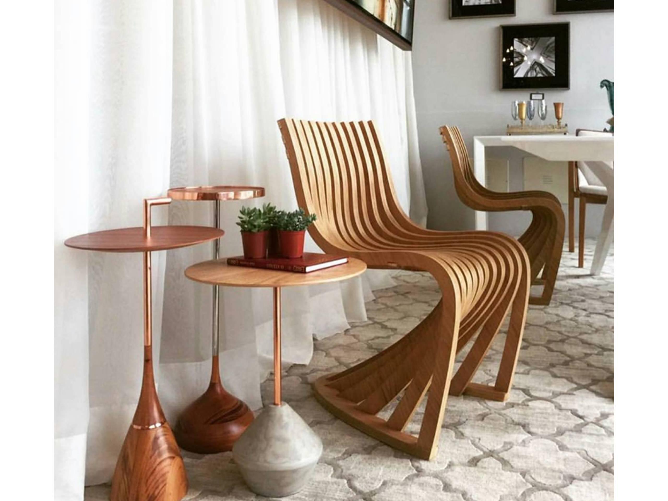 Pantosh Brazilian Contemporary Wood Chair by Lattoog 2