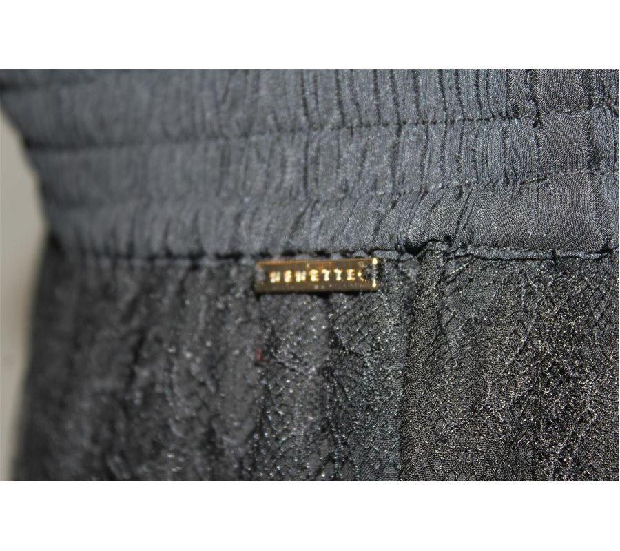 Black Nenette Pants size 40 For Sale