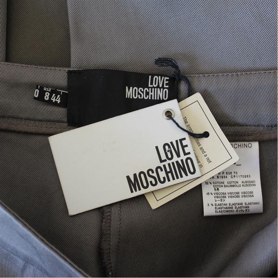 Moschino Pants size 44 In Excellent Condition In Gazzaniga (BG), IT