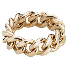 Panzer Facet Ring in 14K Gold – 1.45 mm