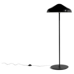 Pao Steel Floor Lamp, Soft Black, by Naoto Fukasawa, for Hay