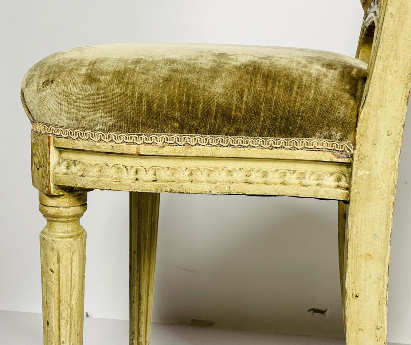 Pair of Louis XVI Style Side Chairs 5