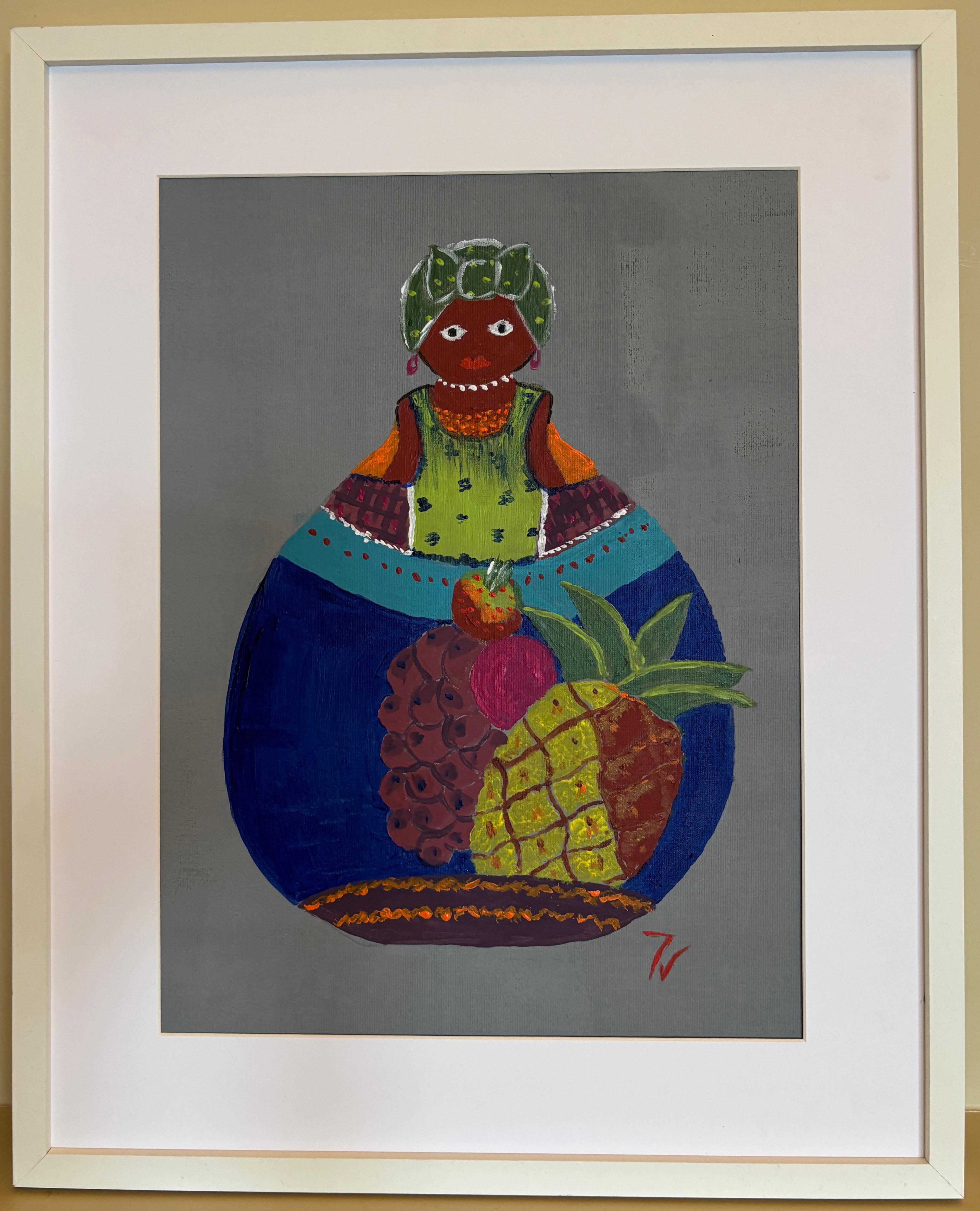 Paola Figurative Painting - Mulatita