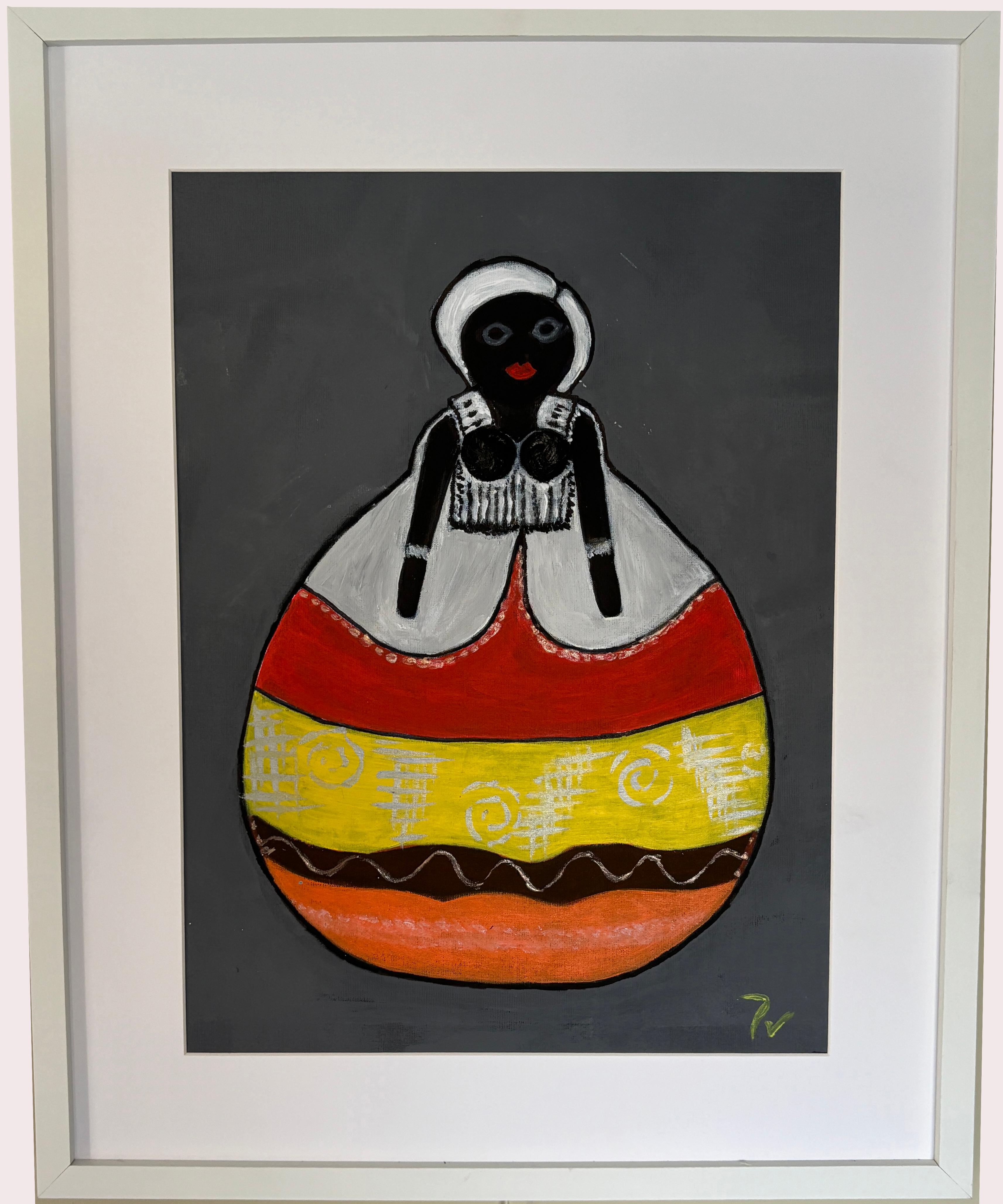 Paola Figurative Painting - Negrita