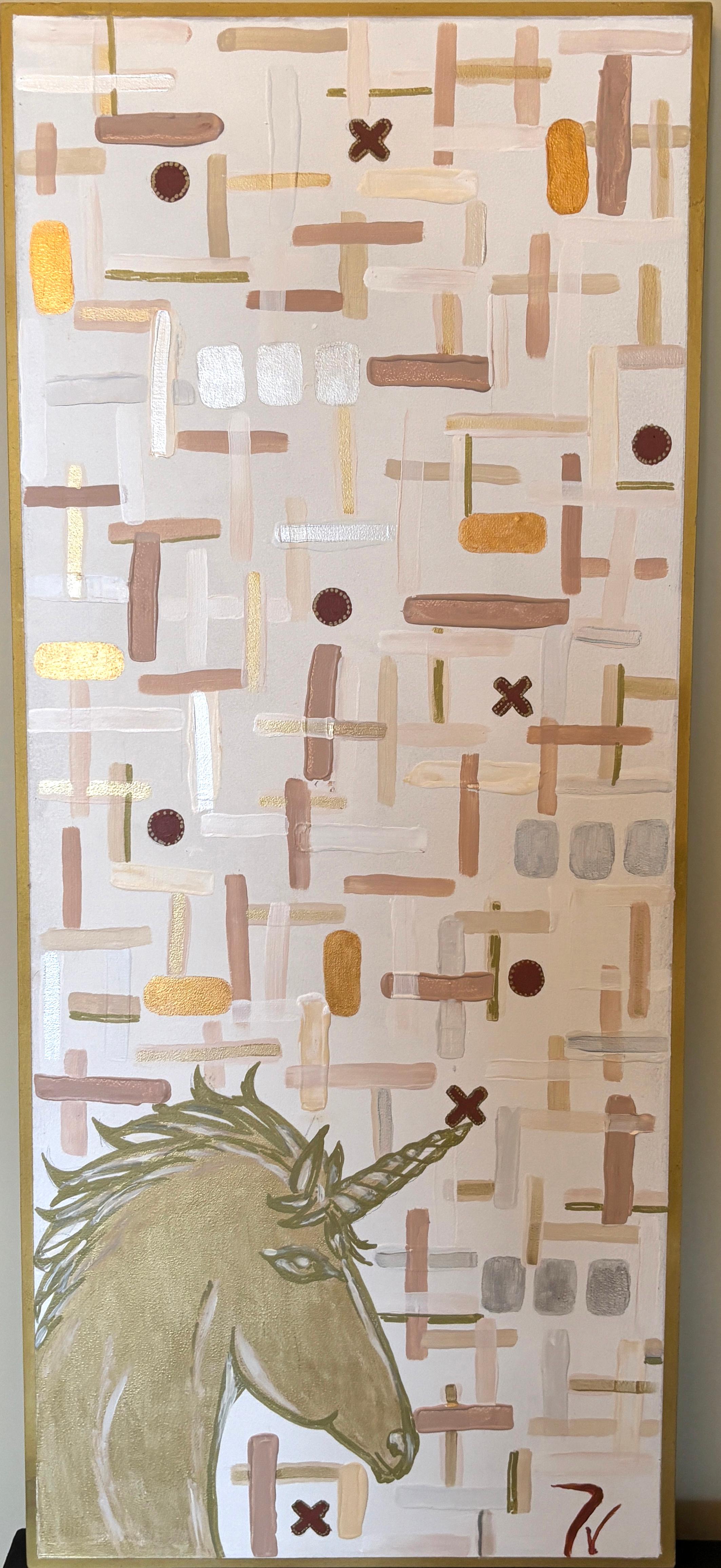 Paola Figurative Painting - Unicorn