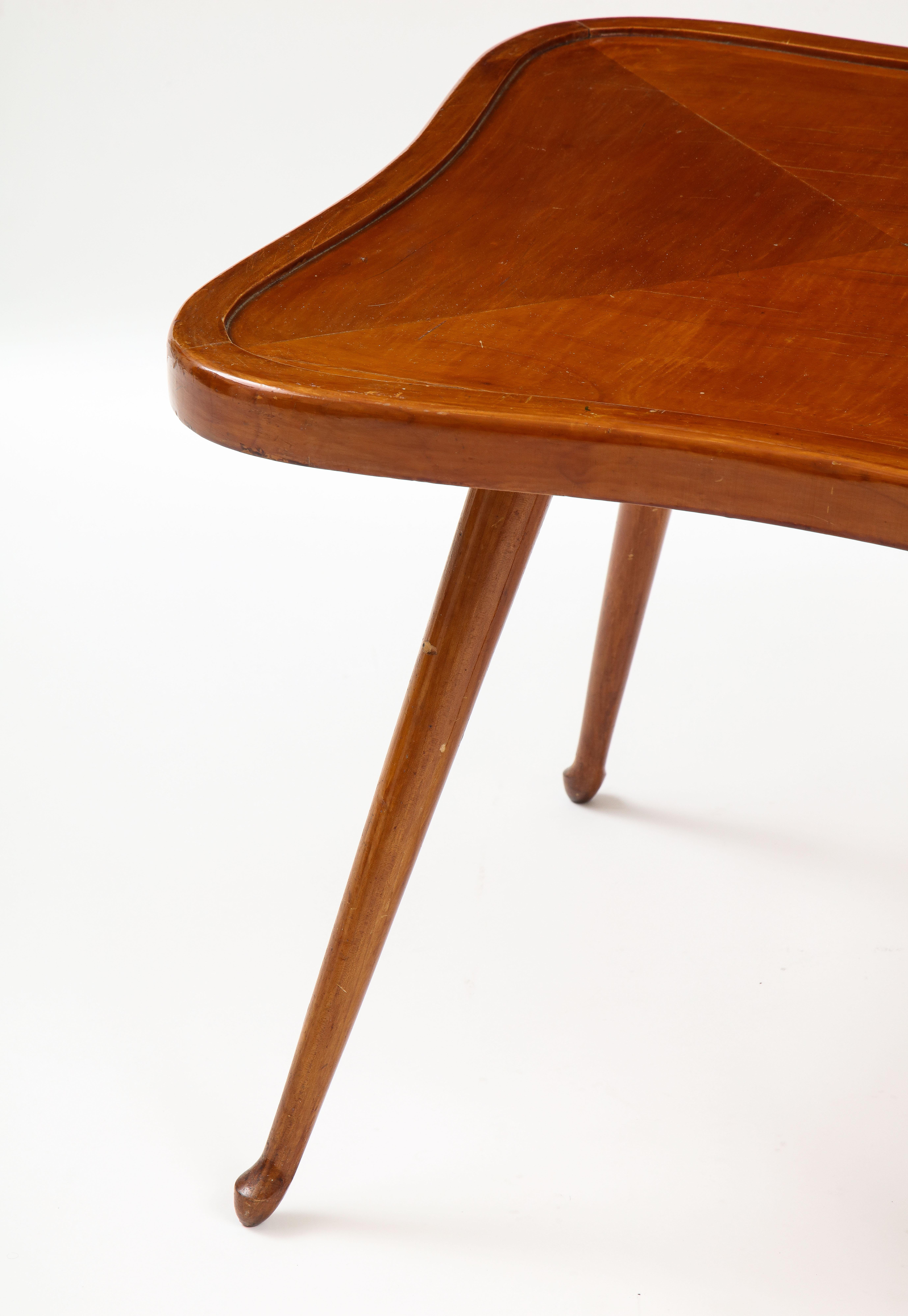 Paolo Buffa 'Attrib.' Occasional Clover Shaped Table, c. 1950-60 2