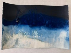 28° 14' 34.127’’N, 114° 6' 44.679’’W-12. Cyanotype photograph of the ocean waves