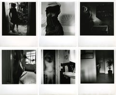 Künstler-Selbstporträts. Set von 6 Fotografien.