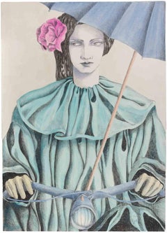 The Bike Trip - Lithograph by Paola Grott - 1990s