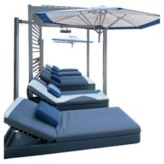 Paola Lenti Cove Outdoor Daybeds, Brio Fabric – Set of 5 (Ready to Ship)