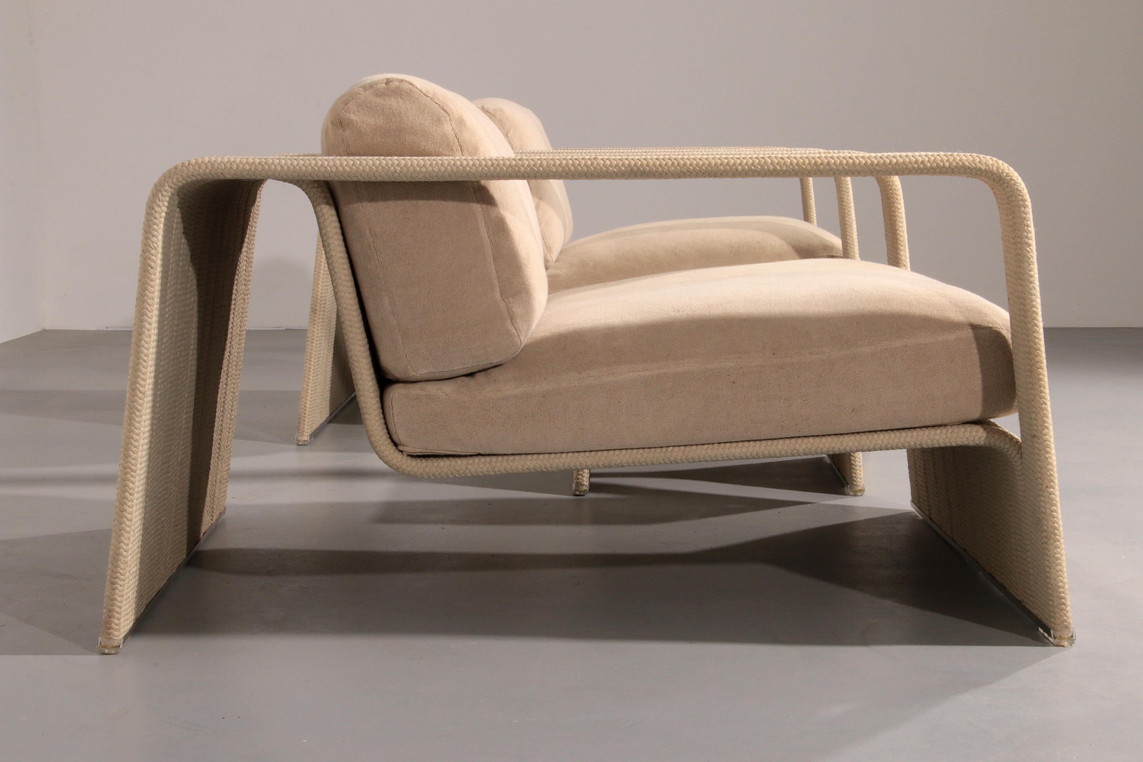 Modern Paola Lenti Lounge Chairs and table Frame Your Comfort For Sale
