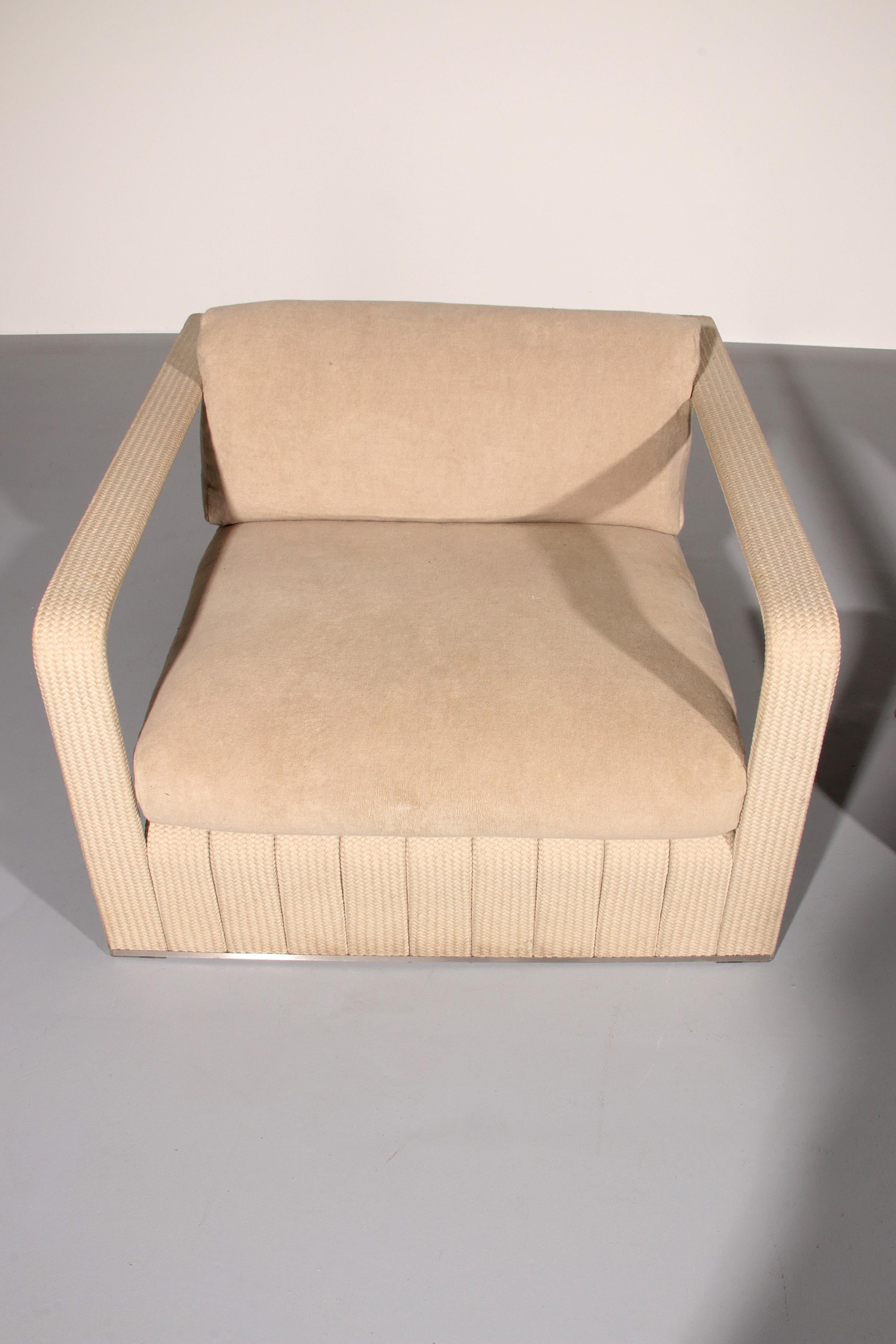 Aluminum Paola Lenti Lounge Chairs and table Frame Your Comfort For Sale