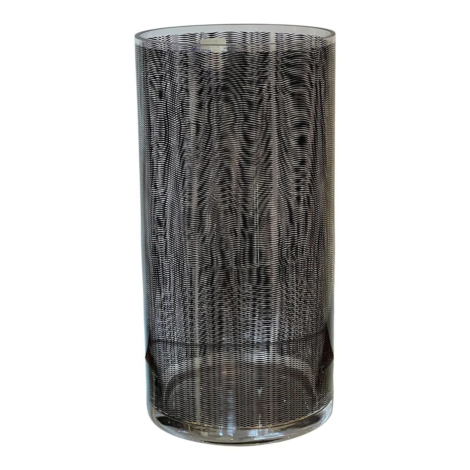 Paola Navone Egizia Italian Art Glass Vase, 2010s