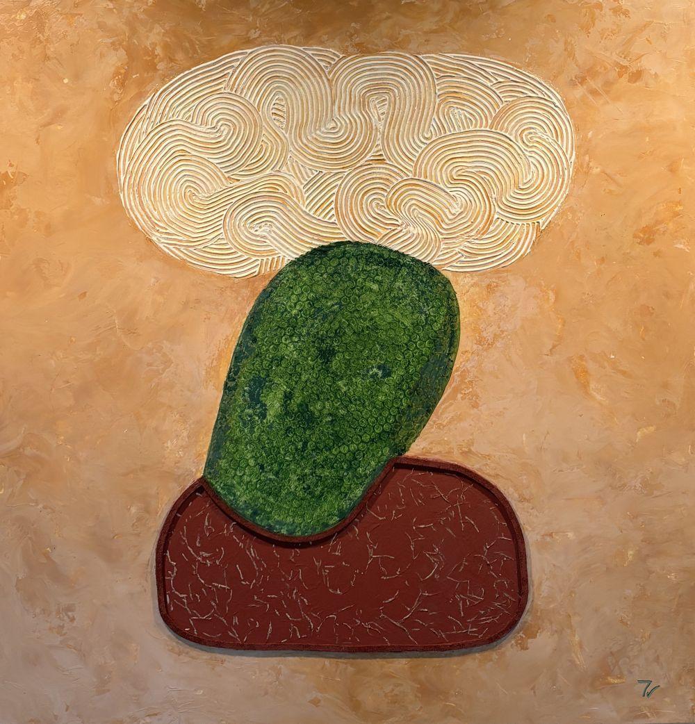 Figurative Painting de paola vignola - Ascensión
