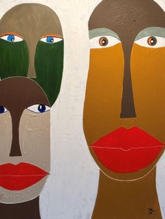 Face with eyes