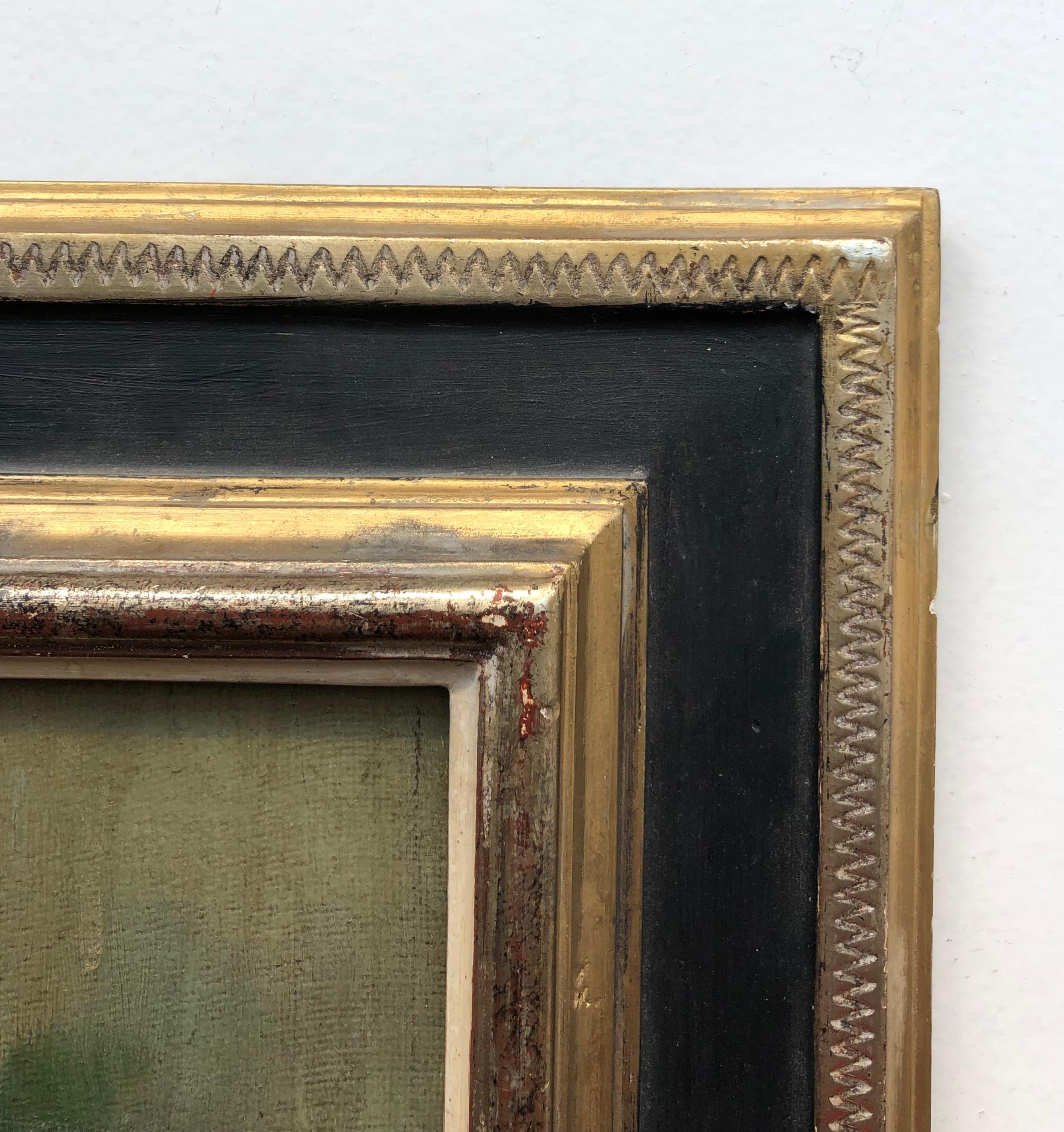 Work on canvas
Golden wooden frame
55 x 45.5 x 4 cm