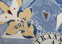 Washington, Pop Art Etching with Embossing by Paolo Boni