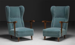 Paolo Buffa Armchairs, Italy circa 1950