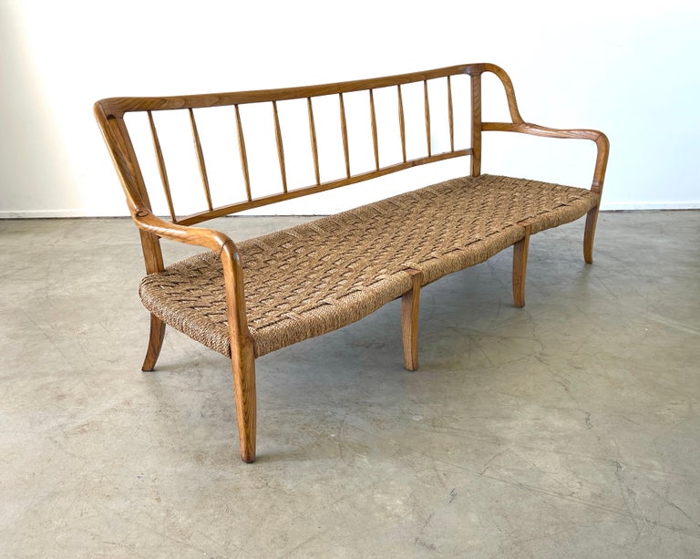 Paolo Buffa Attributed Bench For Sale 7