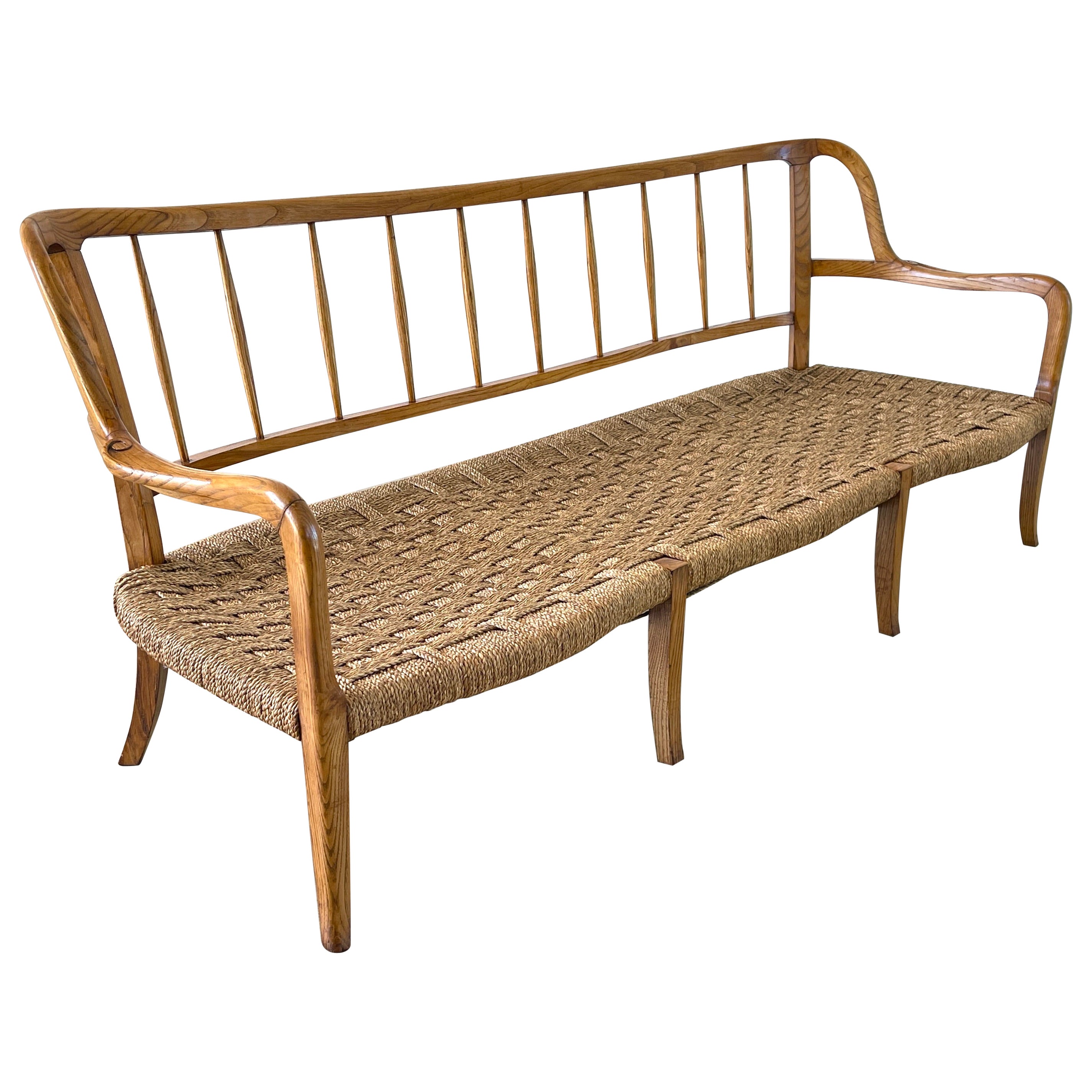 Paolo Buffa Attributed Bench