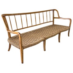 Paolo Buffa Attributed Bench