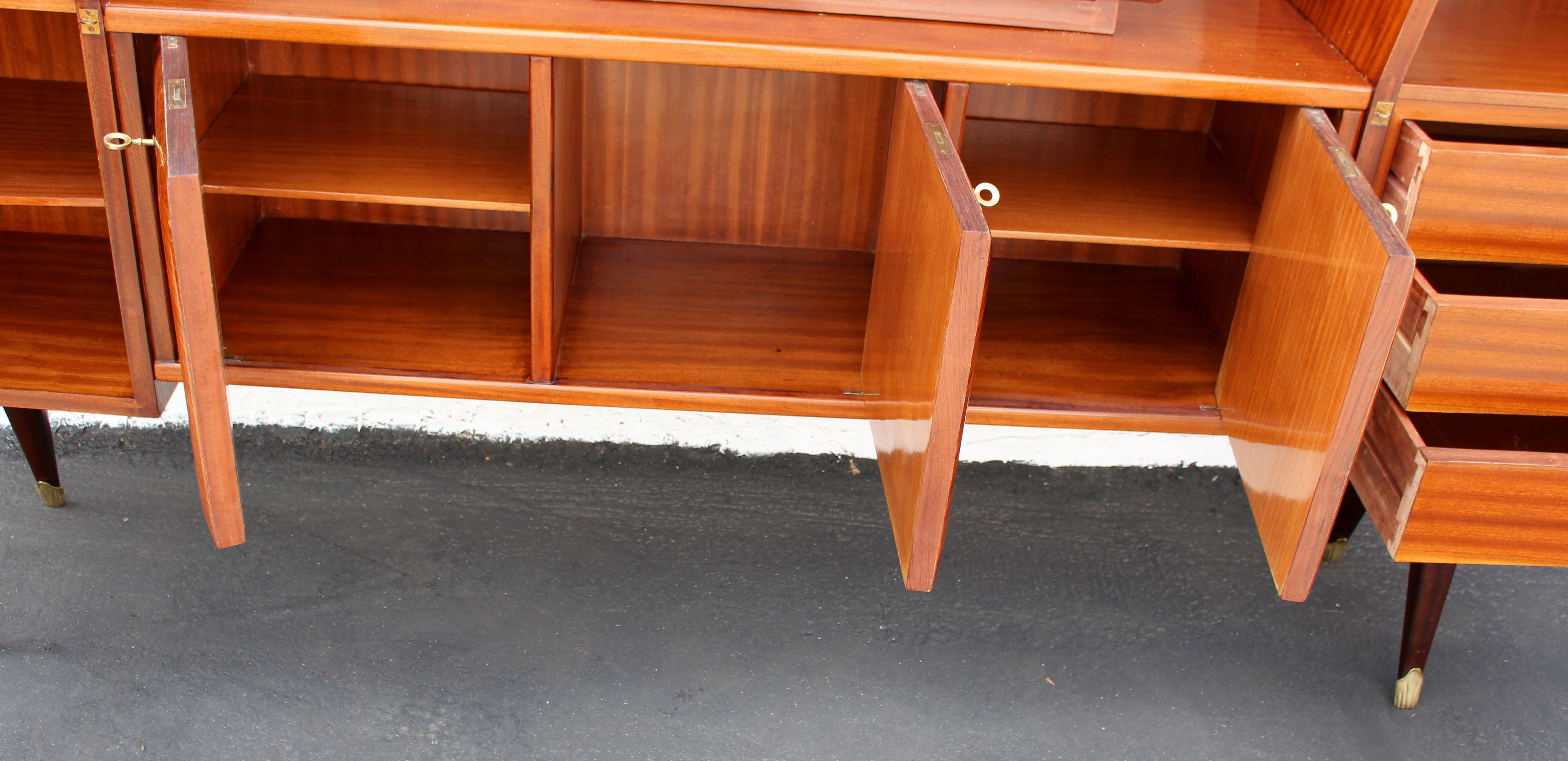 Italian   Parquetry Buffet In Good Condition For Sale In Los Angeles, CA