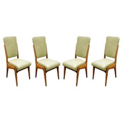 Paolo Buffa Attributed Set of 4 Dining / Game Chairs 1940's