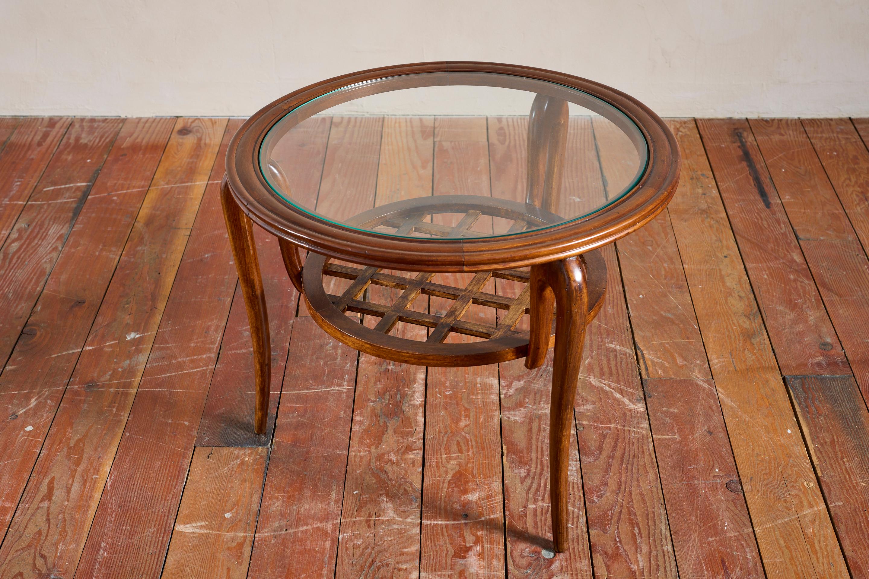 Mid-20th Century Paolo Buffa Attributed Side Table For Sale