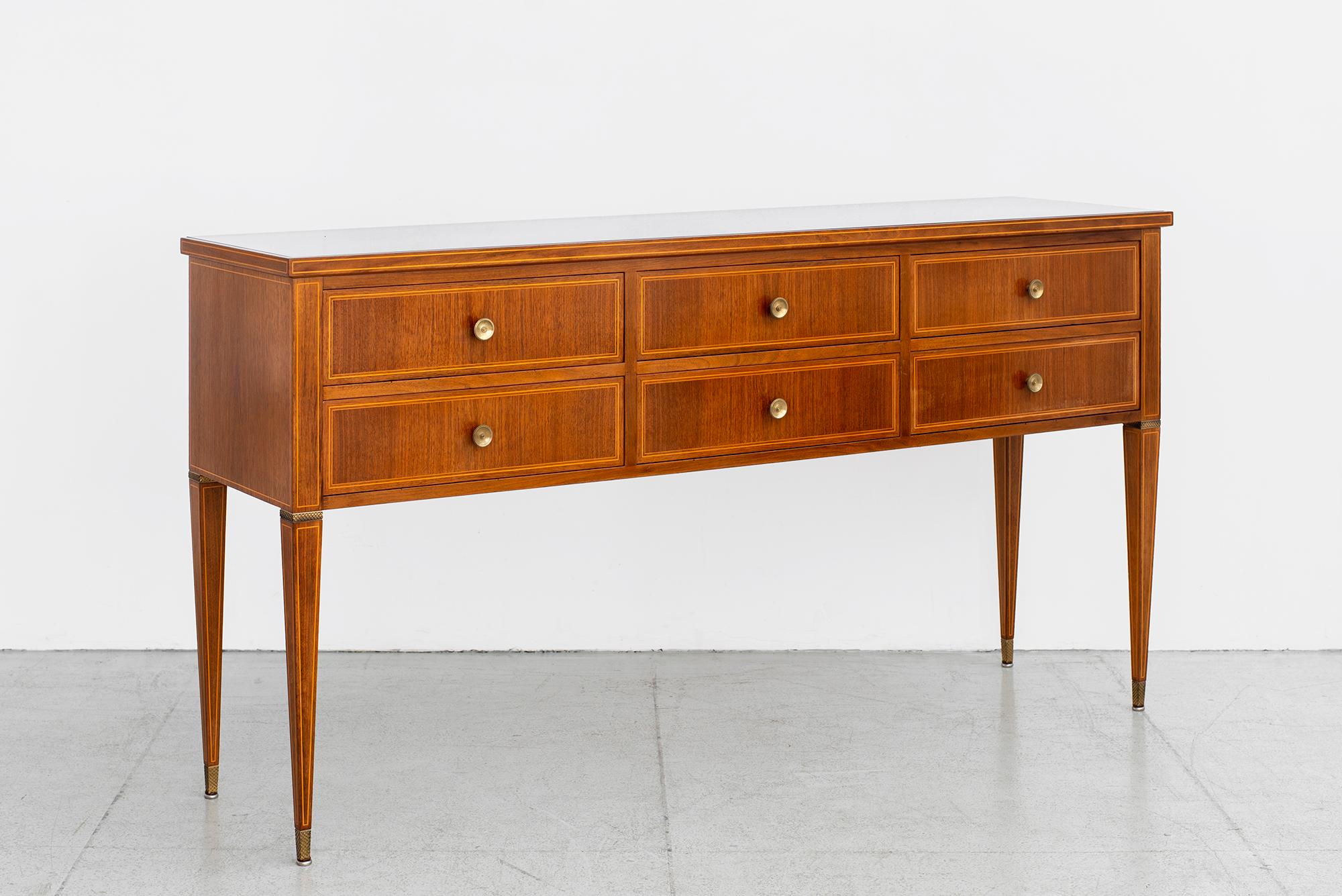 Paolo Buffa Attributed Sideboard In Good Condition In Beverly Hills, CA