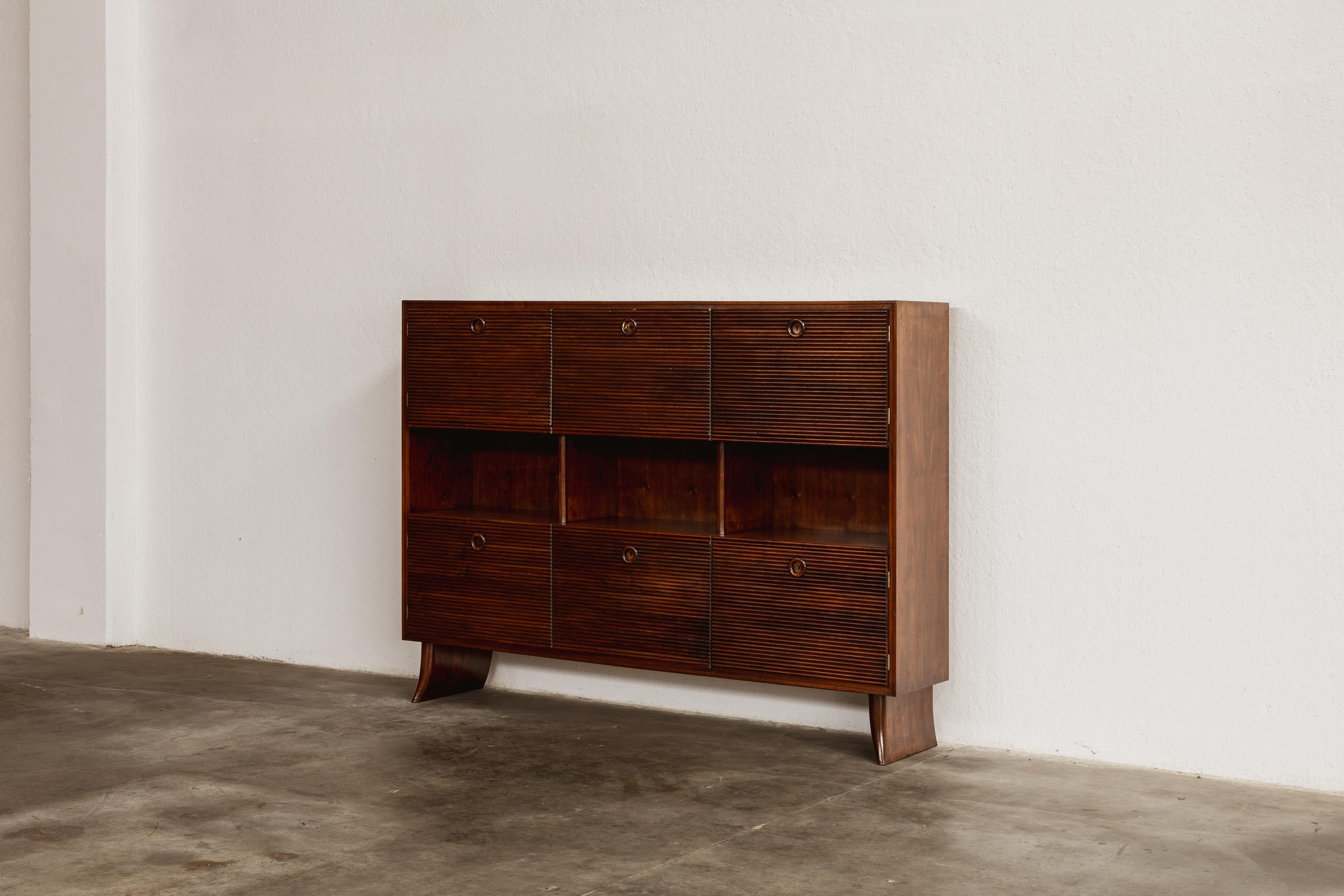 Cabinet de Paolo Buffa pour La Permanente Mobili Cantù, 1955 en vente 3