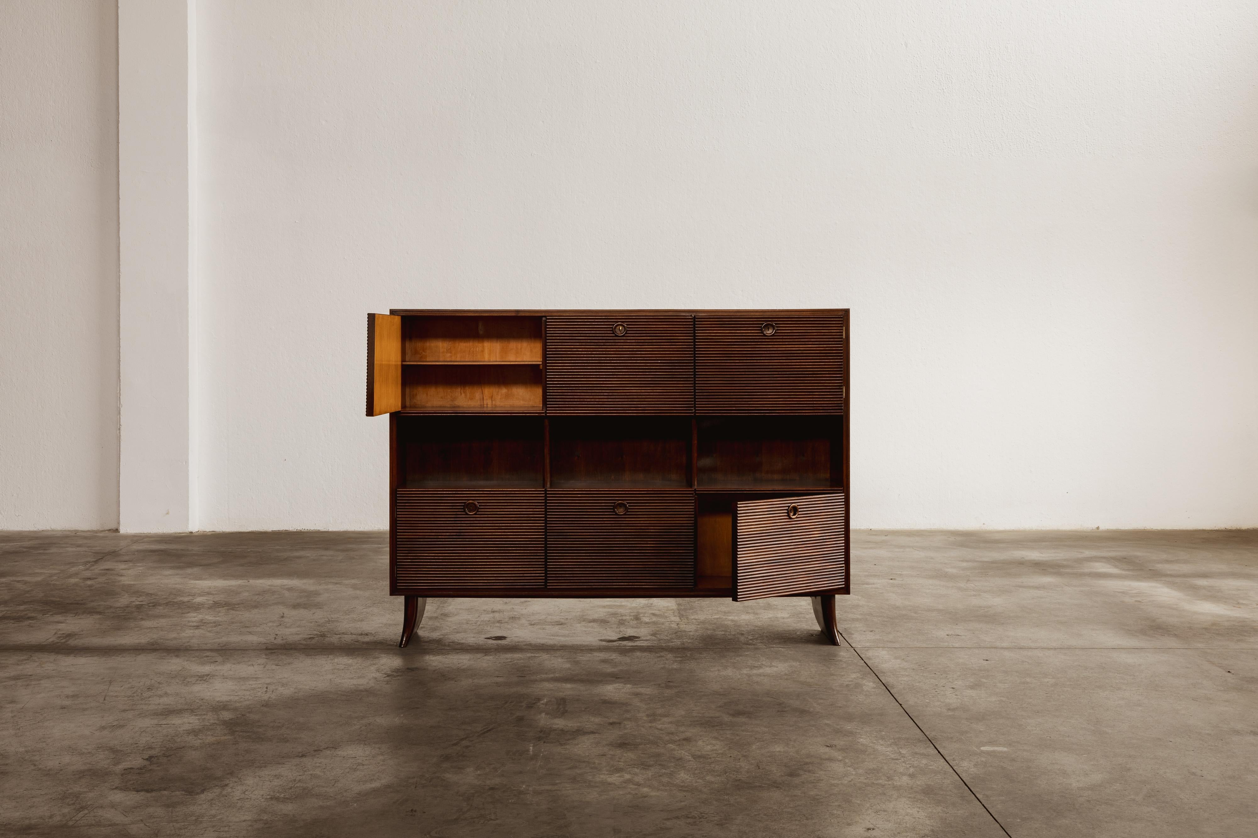 Cabinet de Paolo Buffa pour La Permanente Mobili Cantù, 1955 en vente 5