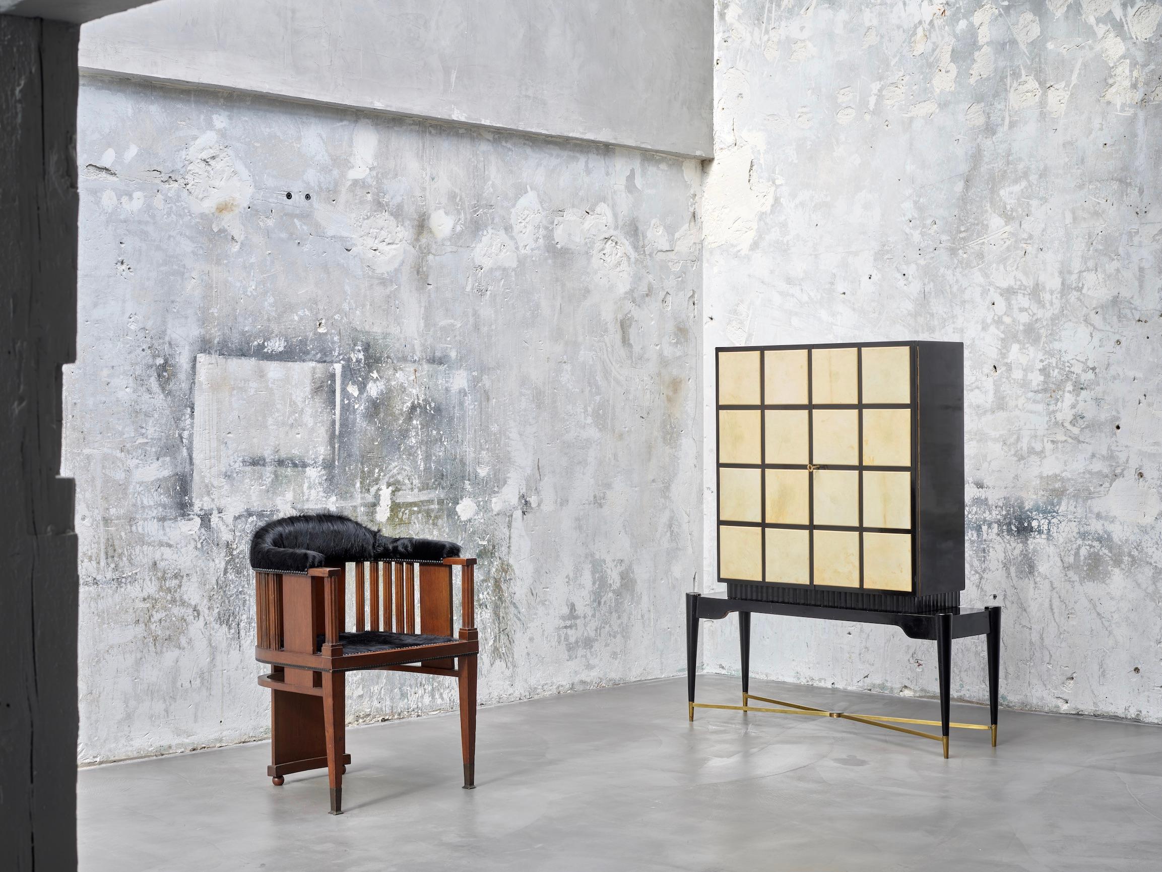 Art Deco Attributed to Paolo Buffa, circa 1946 - Cabinet For Sale