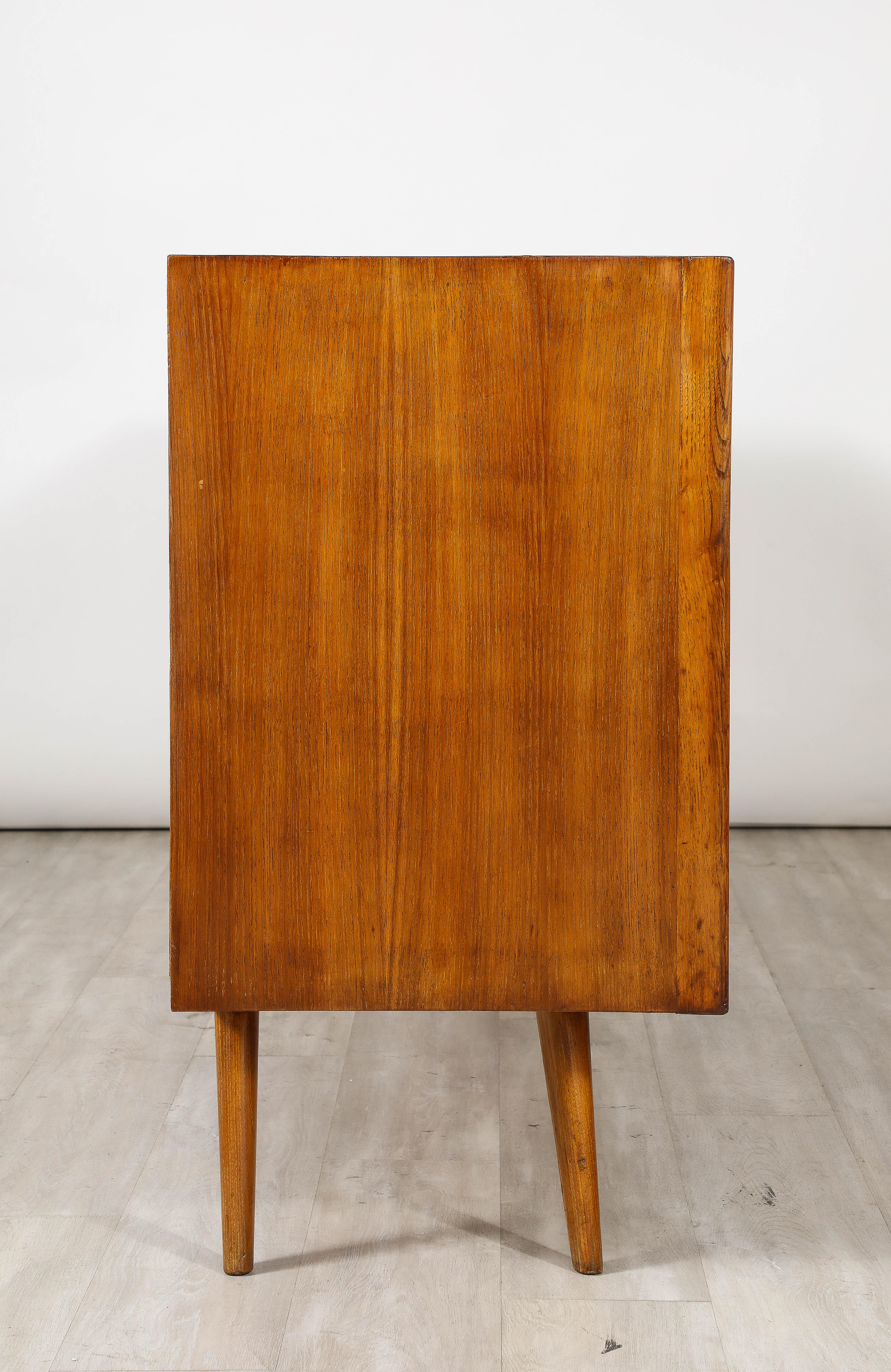 Paolo Buffa Carved Wood Sideboard / Credenza, Italy, circa 1950  For Sale 7