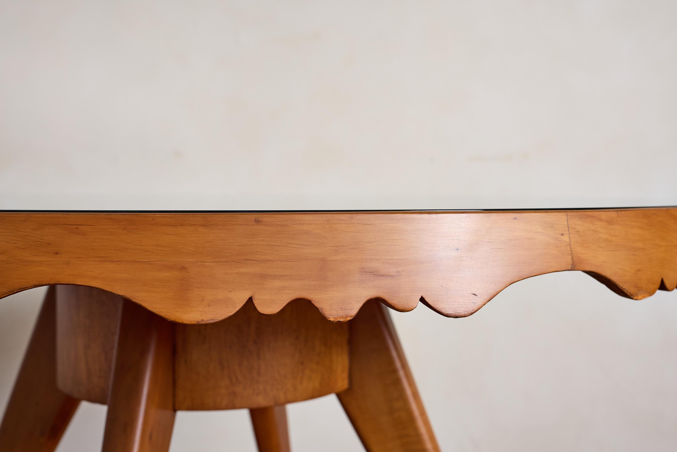 Mesa de centro Paolo Buffa mediados del siglo XX en venta