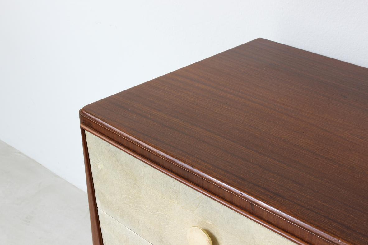 Italian Paolo Buffa Chest of Drawers in Walnut For Sale