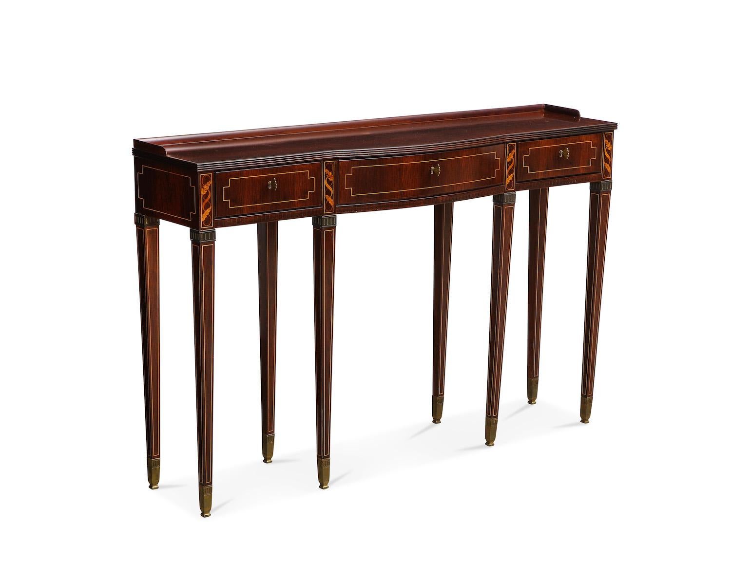 Paolo Buffa Console Table In Good Condition In New York, NY