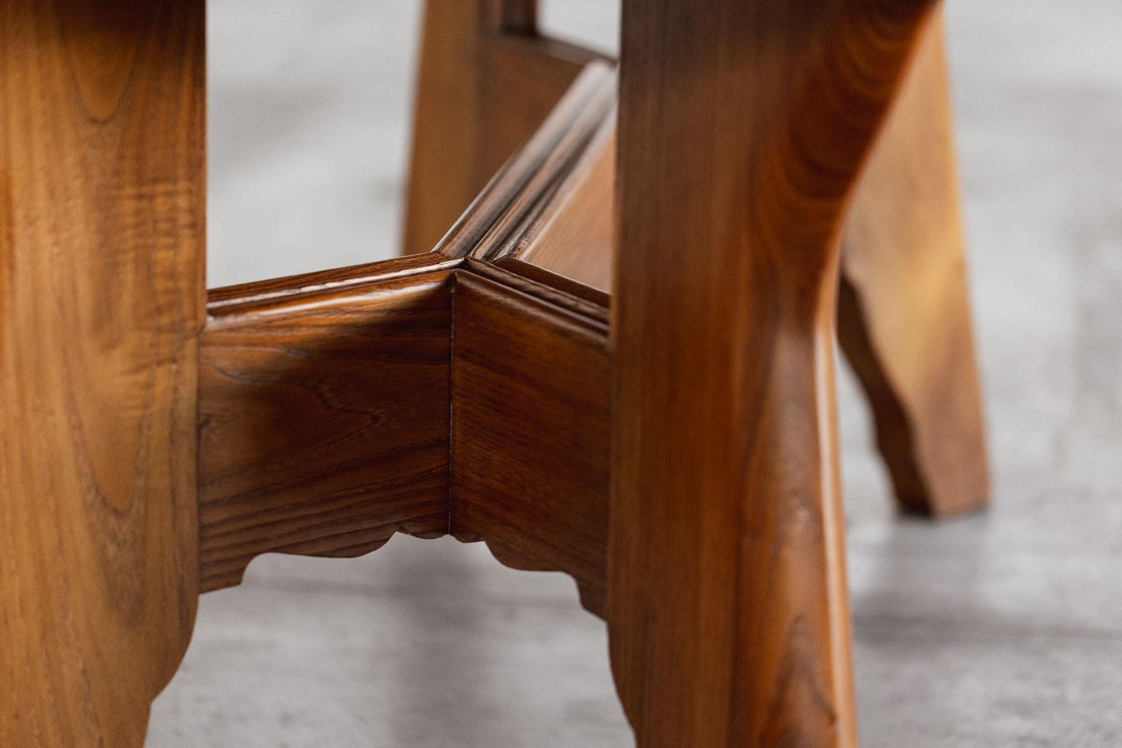 Wood Paolo Buffa Dining Table for Galdino Maspero, 1948 For Sale