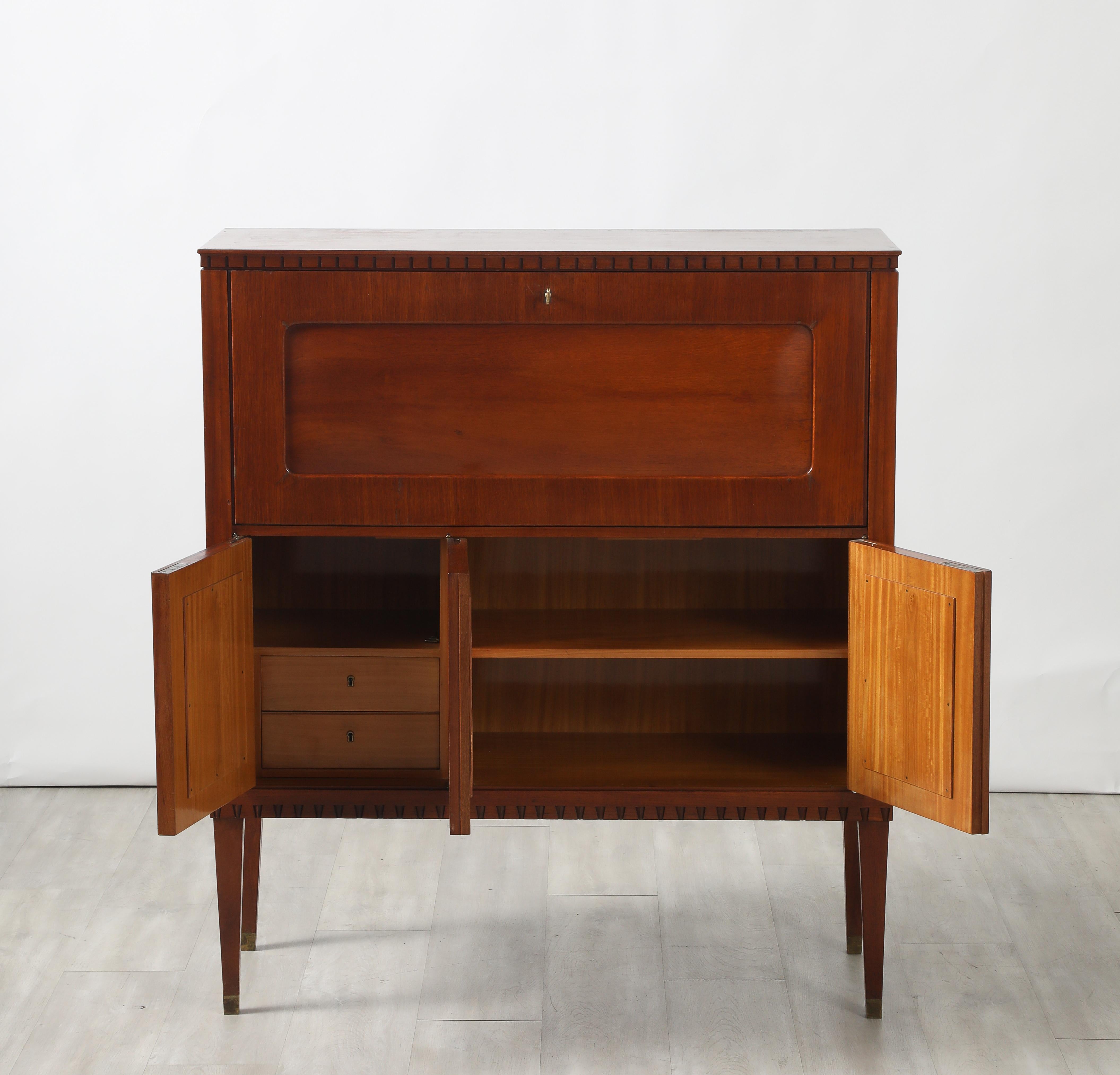 Paolo Buffa Drop-Down Desk, circa 1950 im Angebot 3