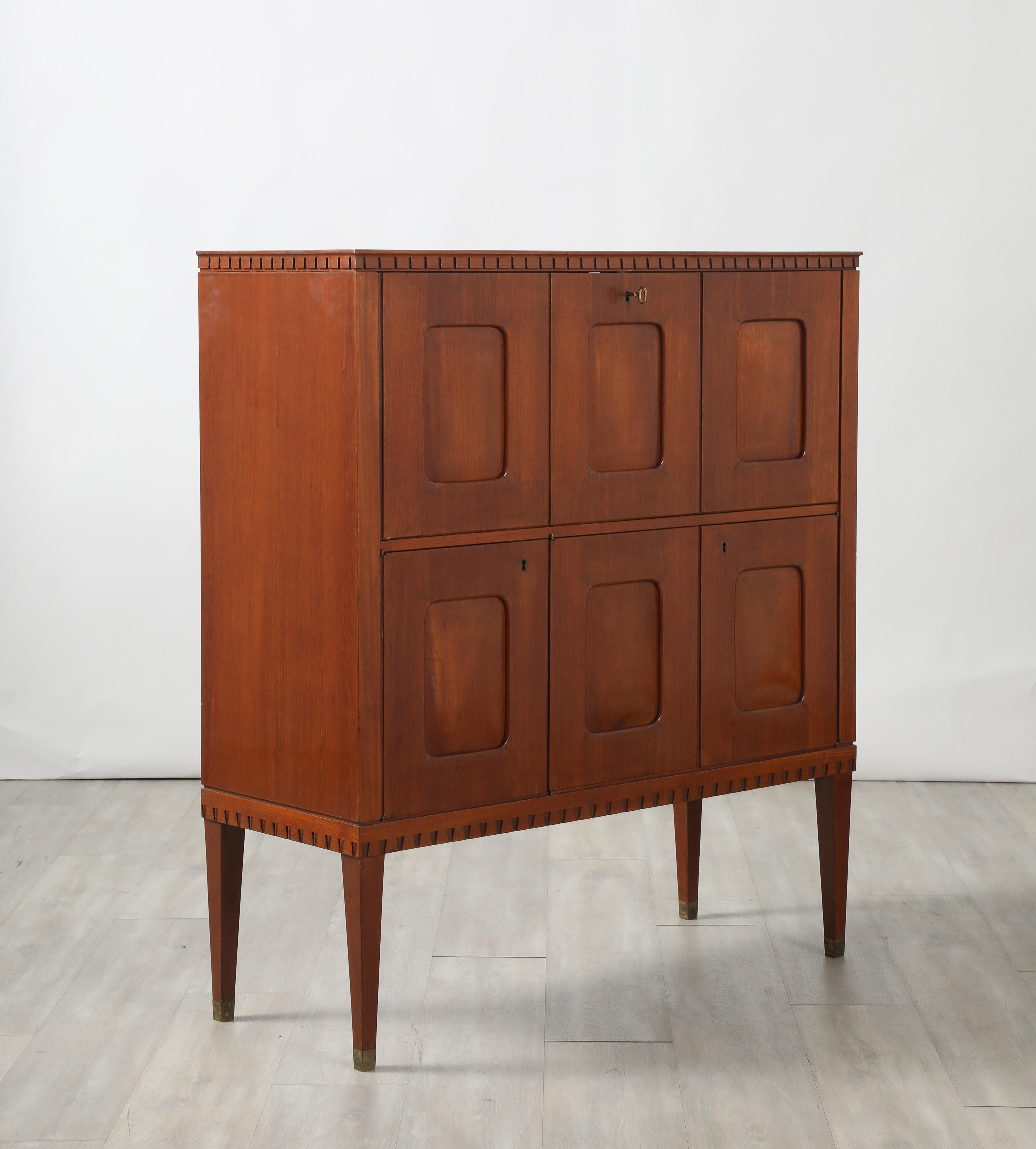 Armario para bar seco Paolo Buffa, Italia, hacia 1950 en venta 5