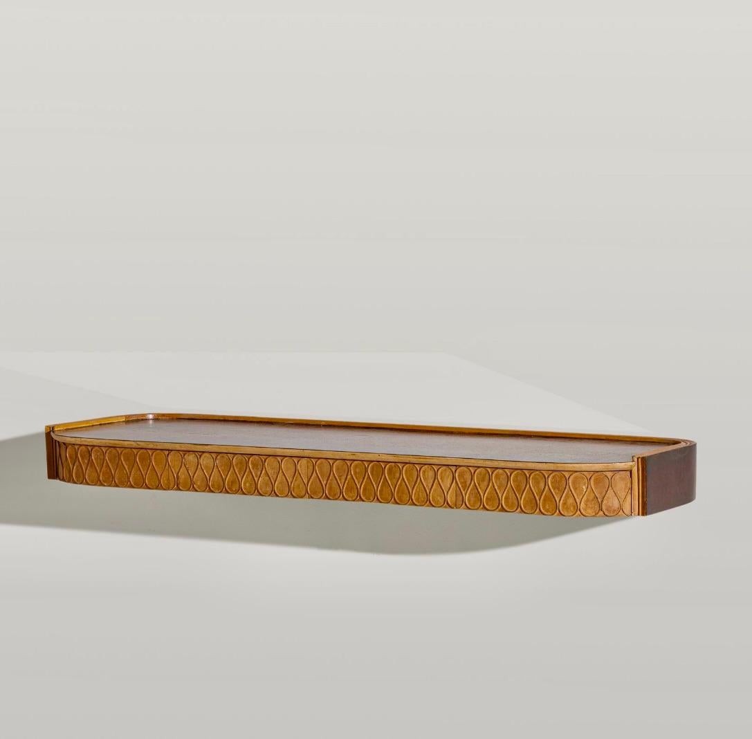 Consola flotante Paolo Buffa circa 1945 Art Decó en venta